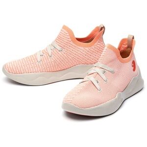 UIN Coral Red Mijas Lightweight Cushioned OrthoLite Foot Bed Comfort Sneakers 10